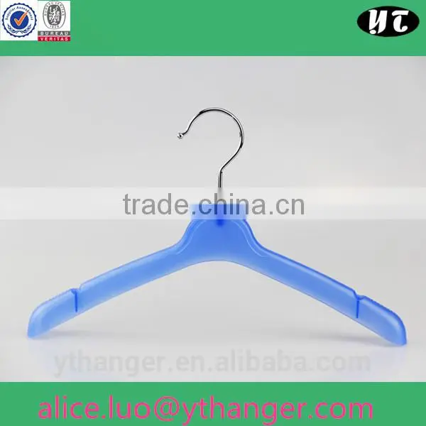 AL12 Wholesale Kids Plastic Short Clothes Hanger photo-2