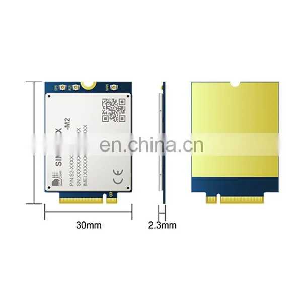 SIM7906-M2 LTE Cat6 Module 300Mbps Downlink Rate, LTE-A Module SIM7906E SIM7906SA M2 Form Factor photo-2