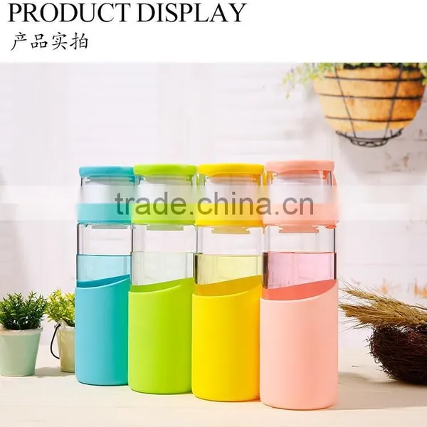 Unique Leak Proof Glass Water Bottle