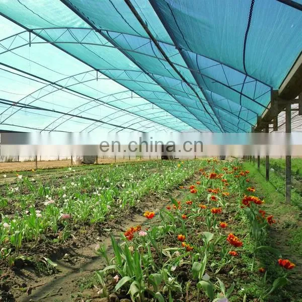 80% Shade Rate Virgin HDPE With UV Mesh Netting Green Agriculture Shade Net photo-5