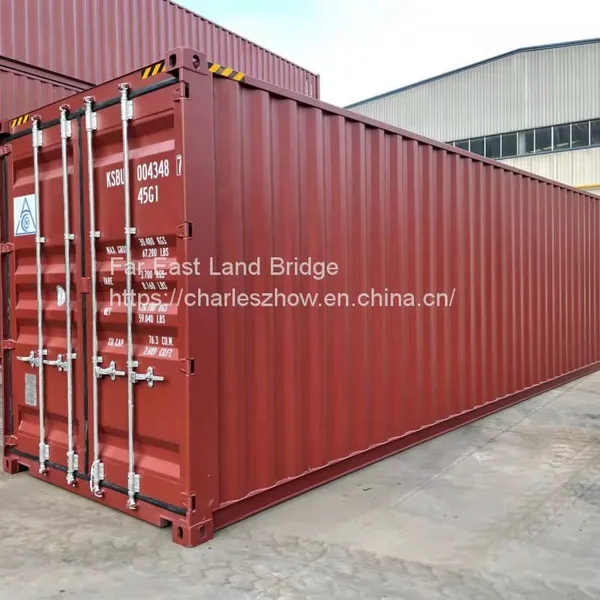 China Russia Railway Container Logistics Shenzhen to Russia Moscow