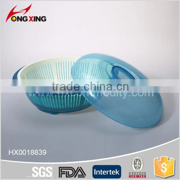 35cm Round Plastic Colander Strainer With Lid photo-2