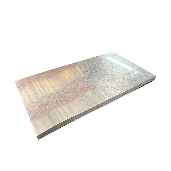 1.0-2.5 mm Low Temperature Resistance Galvanized Steel Sheet/Plate With Spangle Hot Dipped Zinc photo-3