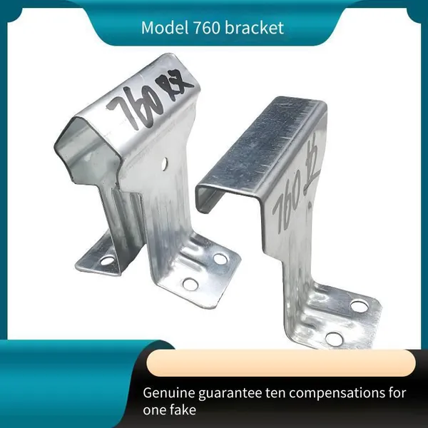 Color Steel Tile Angle - Locked Brackets of Type 788/760, Concealed Fasteners and Tile Clips for Steel Structure Metal Tiles of Type 820/840 for Fixed Support photo-4