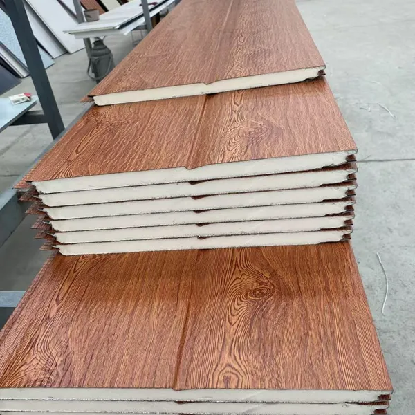 China Factory Siding Carving Outdoor Polyurethane Sandwich Panel Metal Carving Wall Panel photo-4
