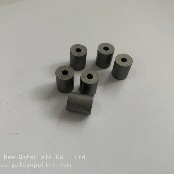 Wear-resistant cemented carbide stamping components