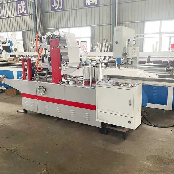 Automatic Soft Two Colours Table Tissue Paper Machine Napkin Paper Making Machine Price photo-3