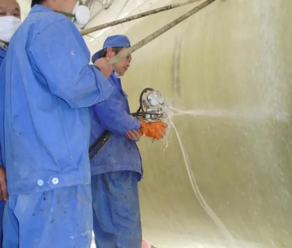 Resin Spray Gun With Fiber Chopper