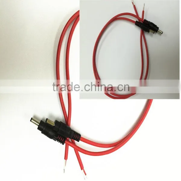 New Wire Harness for DC Jack 5.5x1.1 With 2C 24AWG Cord DC Wire Harness photo-6