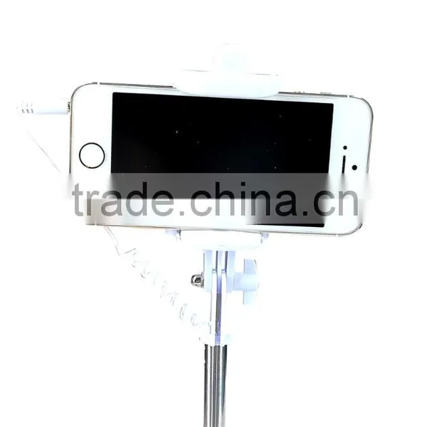 Mini Selfie Stick, Wired Selfie Stick, Flexible Extendable Monopod photo-4