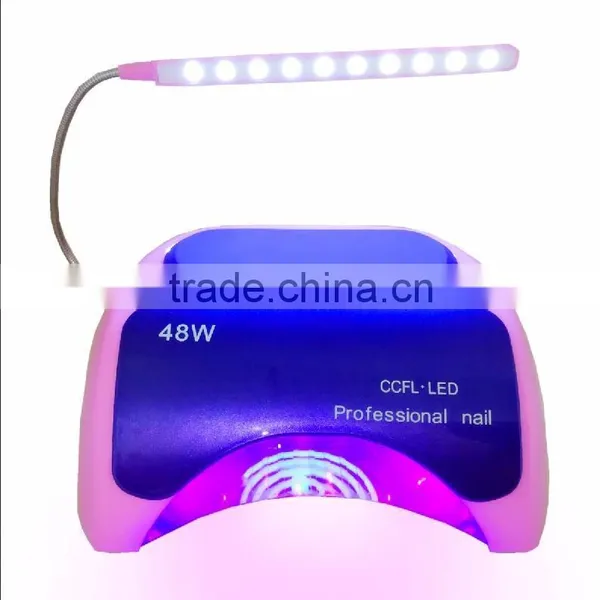 IR Sensor 48W UV LED Nail Lamp CCFL+LED Lights Nail Art Machine photo-4
