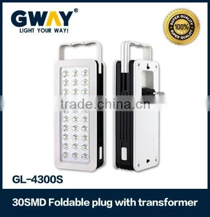 NEW ABS Plastic SMD Mini LED Emergency Light,rechargeable Wall Mounted Lantern for Camping photo-4