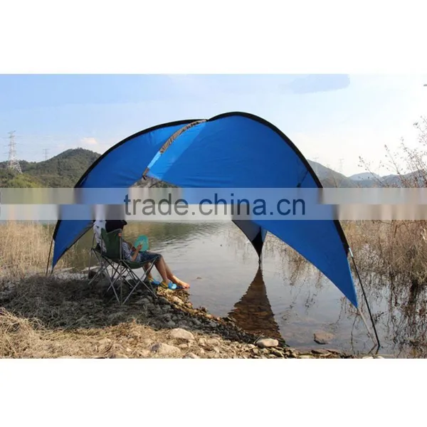 Double Layer 3-4 Person Triangle Sport Emergency Shelter Folder Largest Camping Tent photo-2