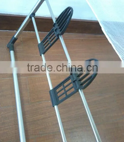 Folding Stainless Steel Balcony Baby Clothes Drying Hanger Rack photo-3