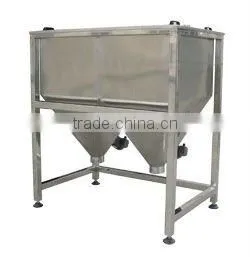 Twin Stainless Steel Hopper