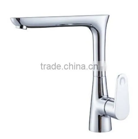 Deck Mounted Kitchen Faucet Sink Mixer photo-4