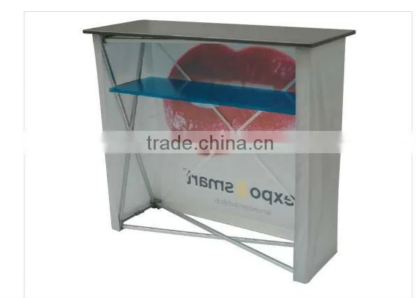 demonstration table, promotion table
