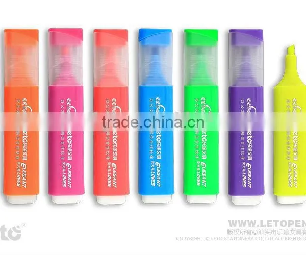Highlighter Maker Fluorescent Pen With Chisel Nib HP-6608