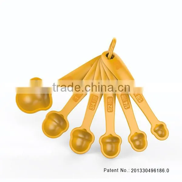 New Design Funny Shape Plastic Measuring Spoon,Measuring Cup Set