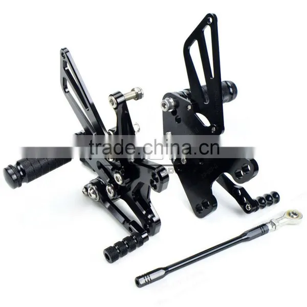 ARS-10R/11 Wholesale Billet Aluminum Motorcycle Rearset Replacement Parts for Kawasaki ZX10R 2011 photo-2