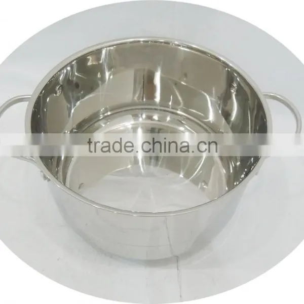 6.1L Wire Welding SS Handle Pot Stainless Steel Stock Pot photo-2