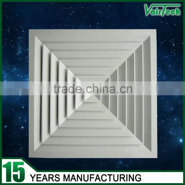 Air Conditioning Ceiling Exhaust Air Grille Air Diffuser