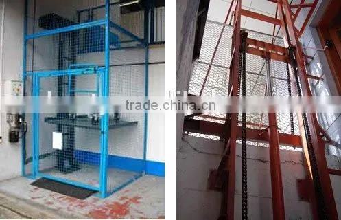 Hydraulic Cargo Lift / Elevator / Warehouse Cargo Lift photo-3