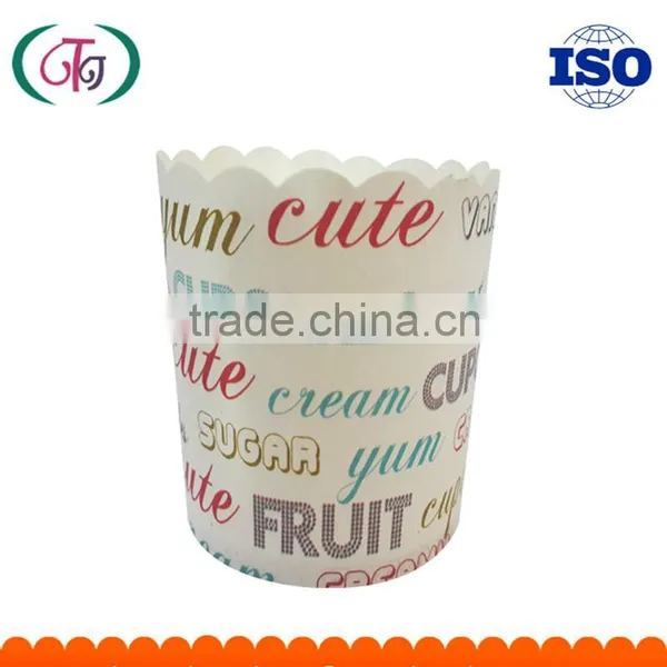 Heat Resistant Baking Cake Cup/ Machine-made Cupcake Paper Cups Medium Size 6cm*5.5cm