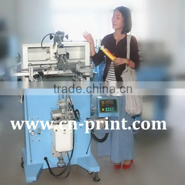 Semi Automatic Shampoo Bottle Screen Printing Machinery Screen Printing Machine Prices photo-2