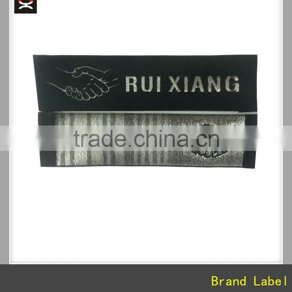 China Directly Factory Custom Woven Labels ,ultrasonic Cut Edge Woven Labels photo-2