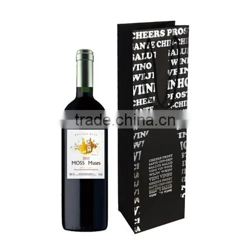 Make Paper Single Wine Bottle Bags