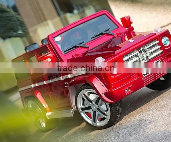 Licensed Ride on Cars for Kids Mercedes Benz G55 12V Official Authorized Baby Car With Music photo-2