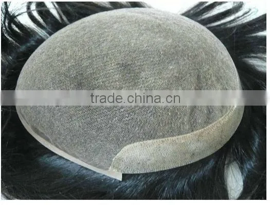 Human Hair Wigs for Men High Quality Men's Toupee photo-3