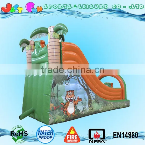Cheap Inflatable Slide Tiger Theme for Children Garden for Sale photo-4