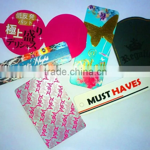 Fashion Printed Coated Art Paper Hangtag