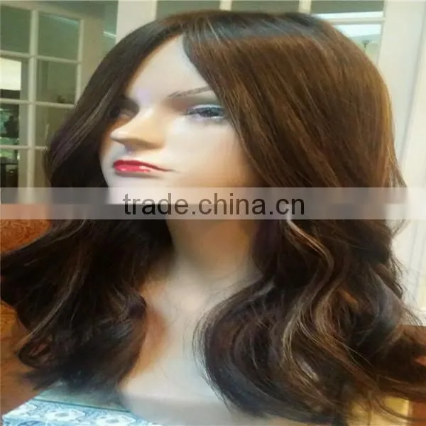 Unprocessed European Hair Straight Stock Kosher Jewish Wigs photo-6