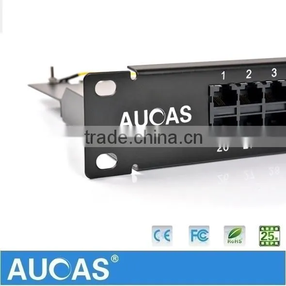 50 Port Voice Patch Panel Cat 6 50U Metal Pin photo-3