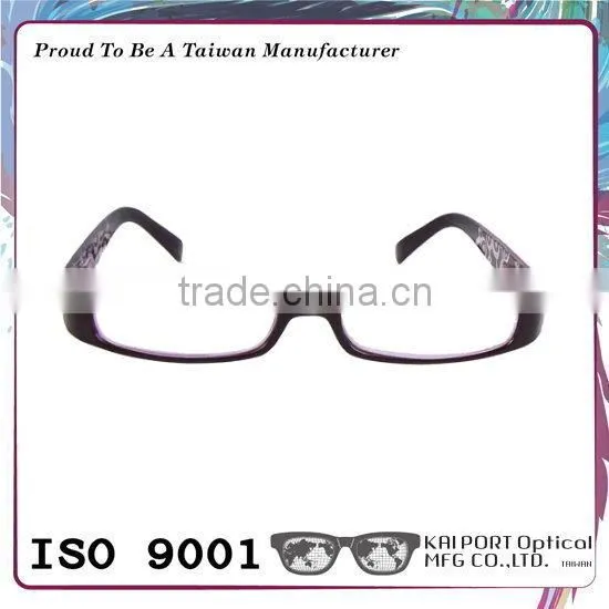 Laser Graving Decoration and Classic Eyewear Optics Frame photo-2