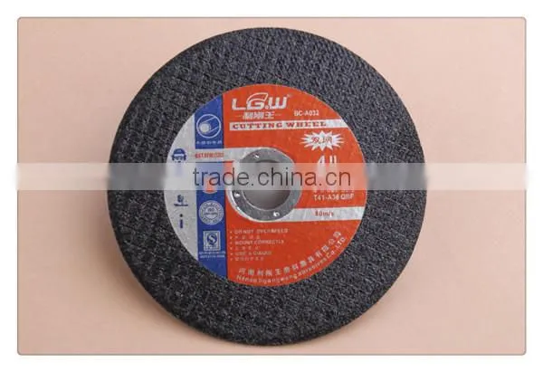 H479 Black 2nets 4" 105mm Chinese Steel Cutting Wheel Metal Abrasive Cut Off photo-5