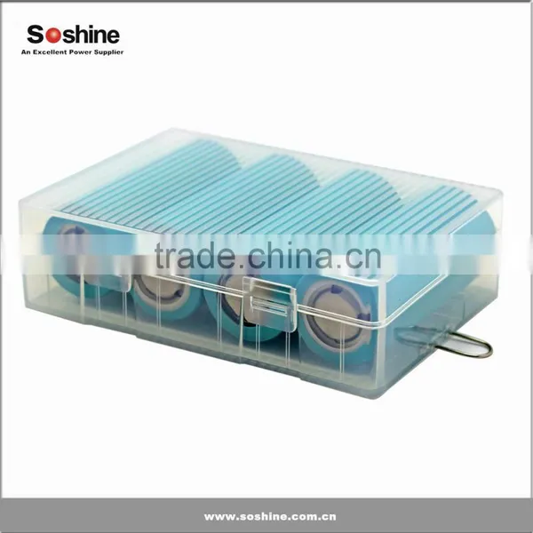 Plastic Battery Case for 1-4 Cell 26650 Battery Holder Case photo-4