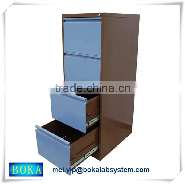 4 Drawer Vertical Cold Rolled Steel Office/Lab Filing Cabinet With Lock Key photo-2
