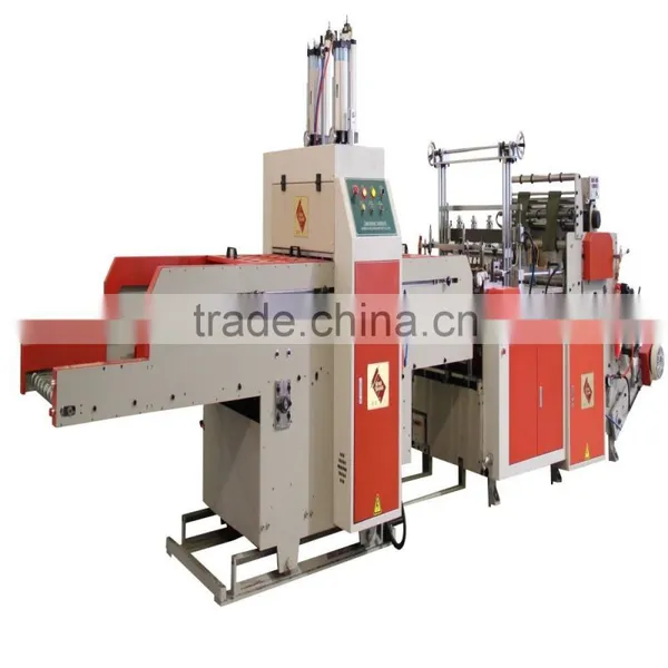 NEW! Dual Servo Motor Driven 2 Line Bottom Sealing Bag Making Machine photo-2
