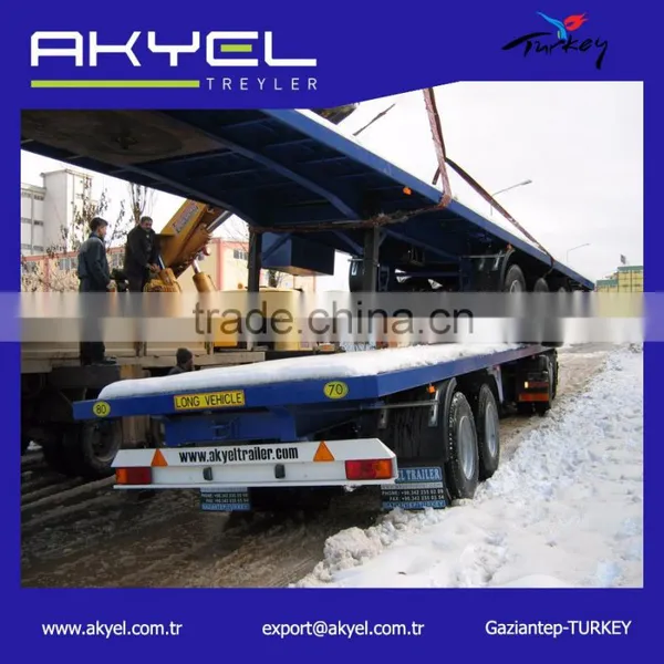 Wholesale 40ft Container Transport Semi Trailer With Container Locks photo-5
