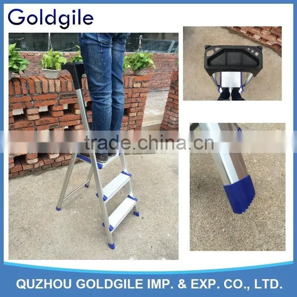 Goldgile Aluminum Household Step With Tools Tray photo-3