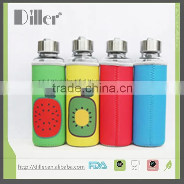 OEM Private Lable BPA Free Tritan Water Bottle Double Wall Glass Coffee Cup photo-3