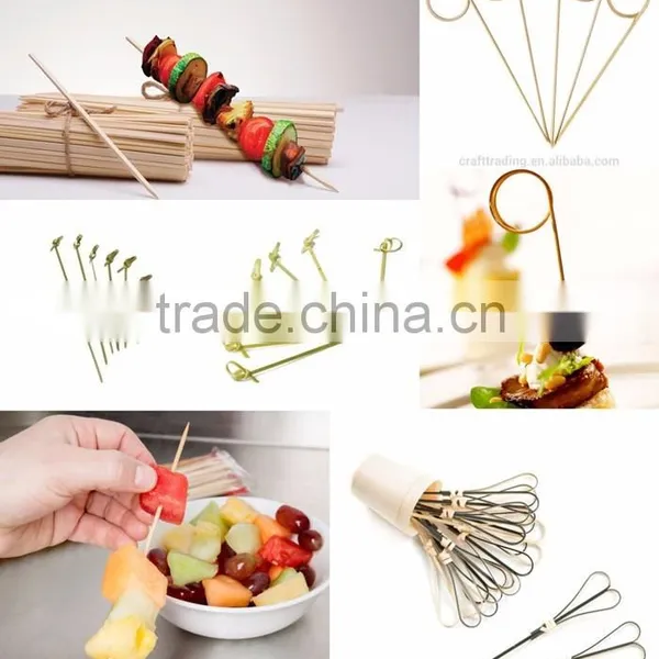 China Supplier Knot Bamboo Skewer Wholesale photo-3