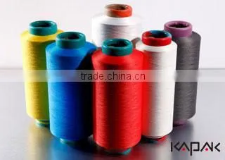 Moisture Absorption DTY Cotton Like Polyester Yarn photo-3