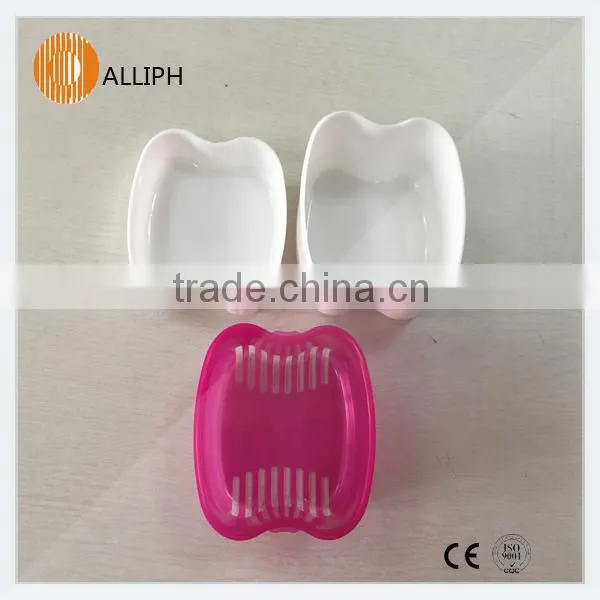 Dental Denture Case Box Container Orthodontic Retainer Mouth Tray photo-3