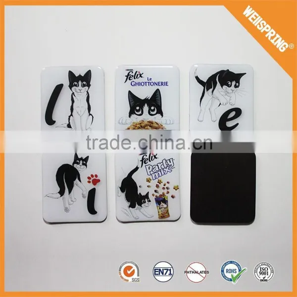 01-0744 Promotional Innocuous Funny Half Cat Fridge Magnet photo-4