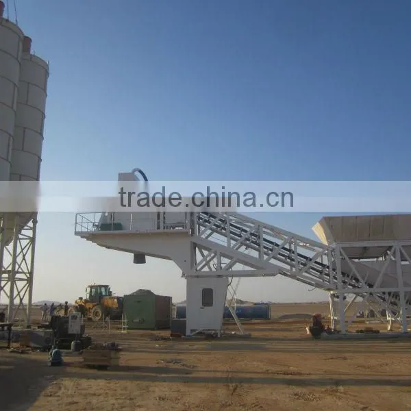 China Best Brand Mobile Concrete Mixing and Batching Plant
